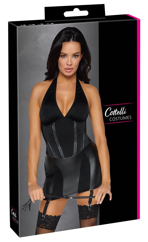 dominatrix corset dress Empress Boned, handcrafted Overbust Corset. Buckle front