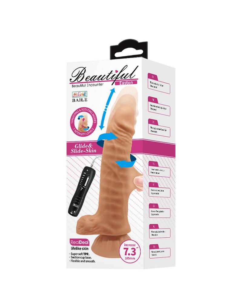 thrusting rotating dildo Thrusting Dildo Vibrator with Rotation and Heating Sex Toys main image 0