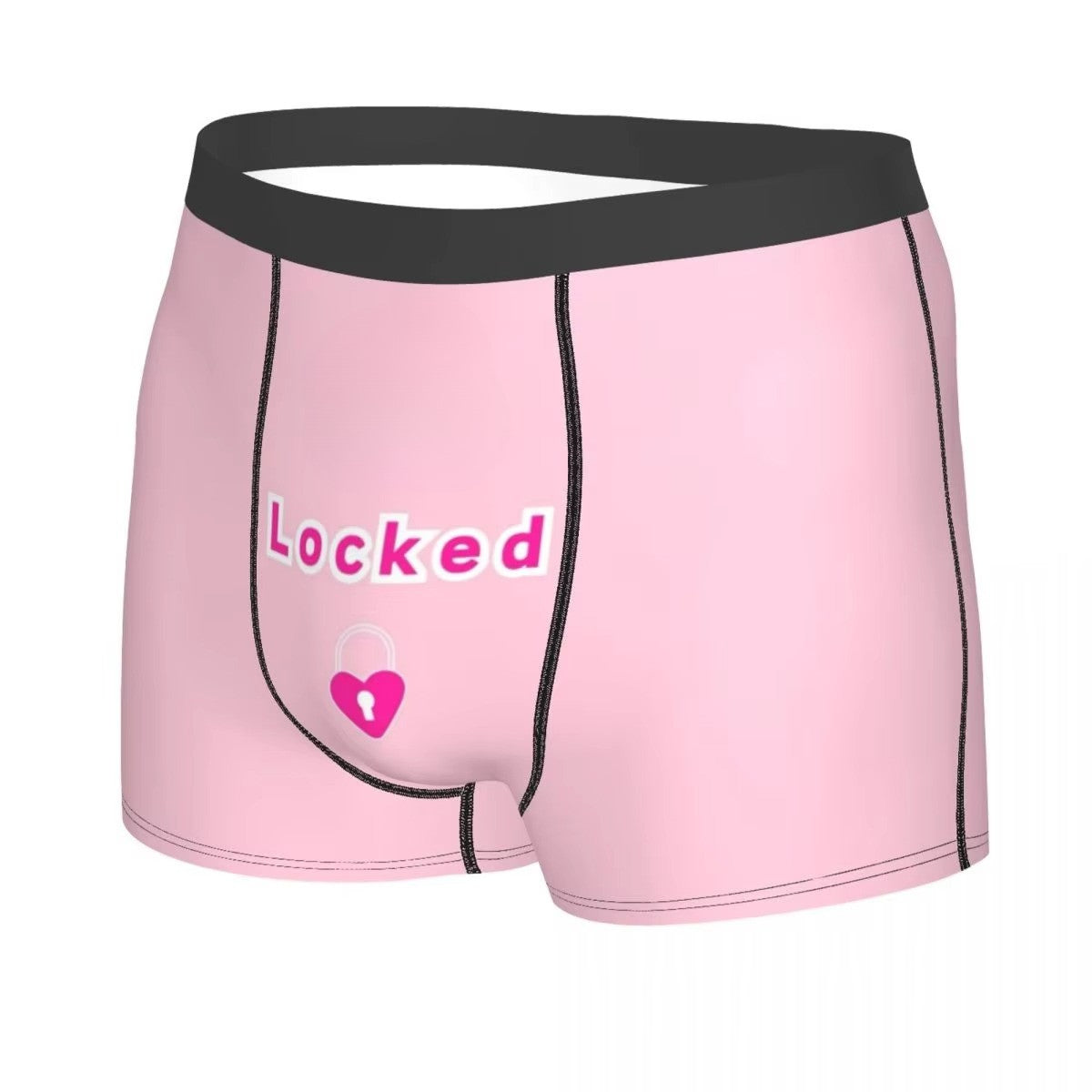 LOCKED BOXER PINK – The Sissy Market