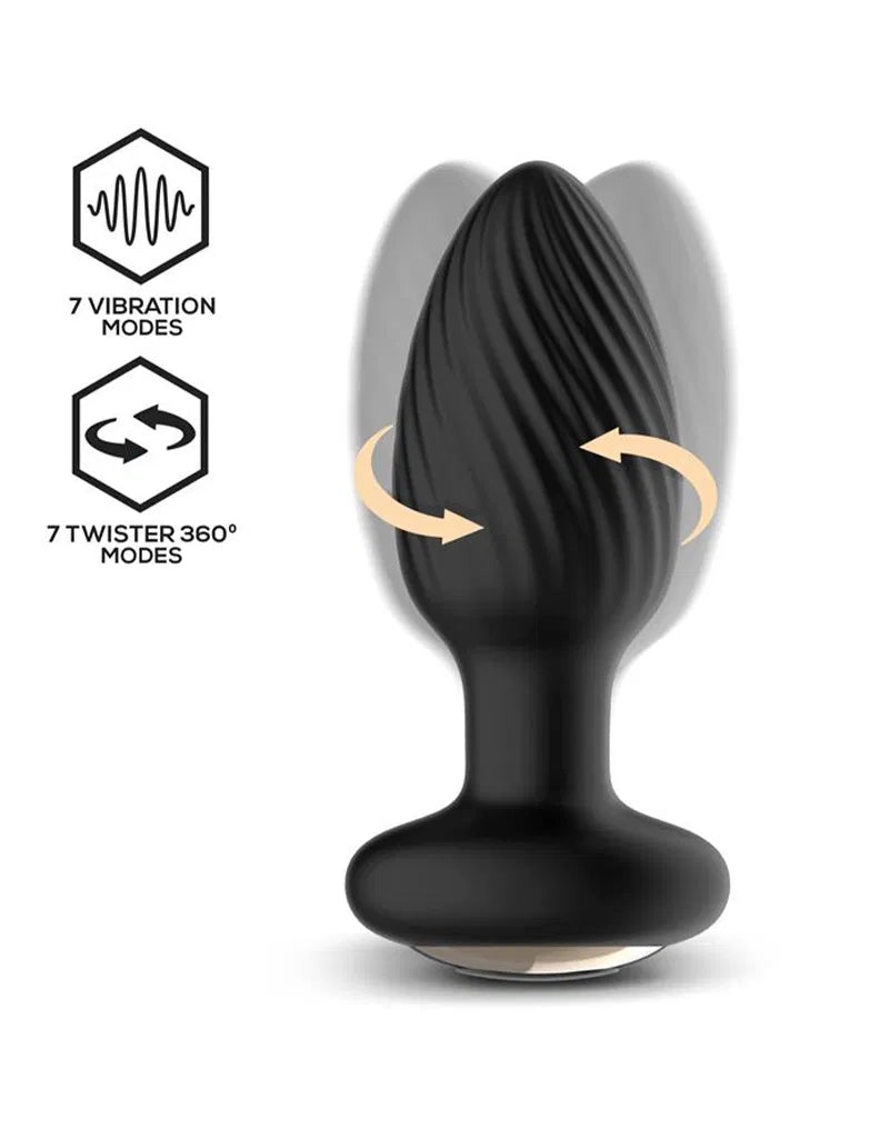 DRAGO - BUTTPLUG WITH TWISTER MOVEMENT The Sissy Market DRAGO - BUTTPLUG WITH TWISTER MOVEMENT The Sissy Market