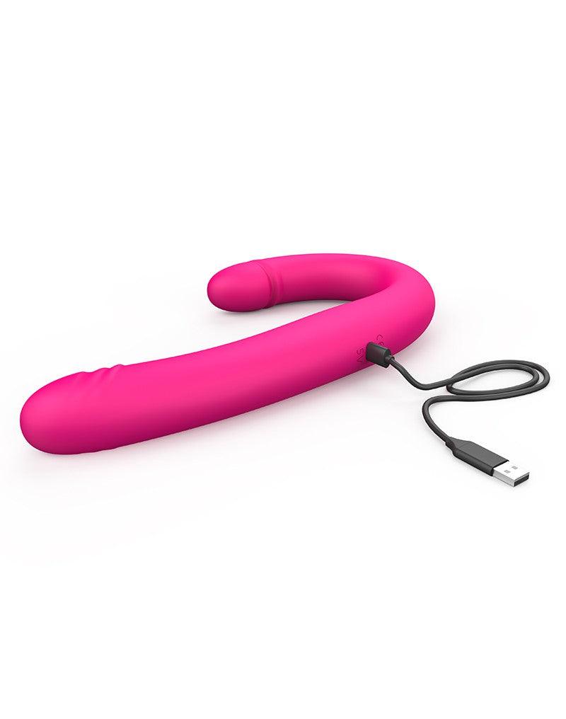 DORCEL - ORGASMIC DOUBLE DO - DOUBLE VIBRATING DILDO - PINK The Sissy Market DORCEL - ORGASMIC DOUBLE DO - DOUBLE VIBRATING DILDO - PINK The Sissy Market