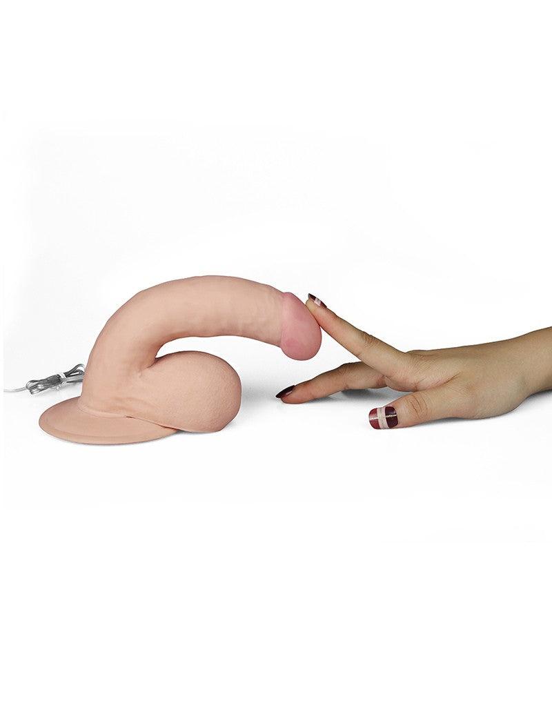 THE ULTRA SOFT VIBRATING DILDO - 20CM/8.5"  The Sissy Market